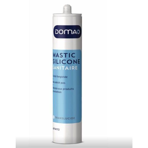 DOMAO MASTIC SILICONE 300ML TRANSPARENT