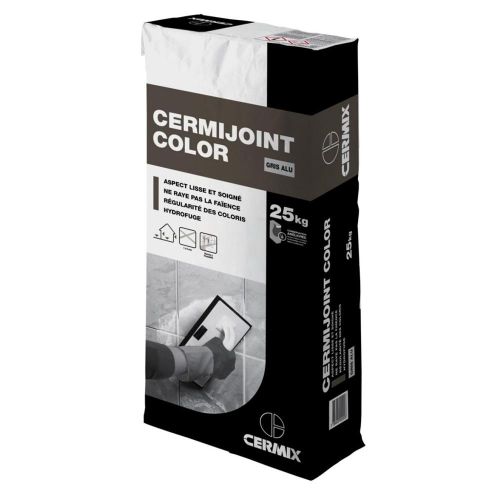 CERMIJOINT COLOR SAC 25 KG GRIS ALU CERMIX