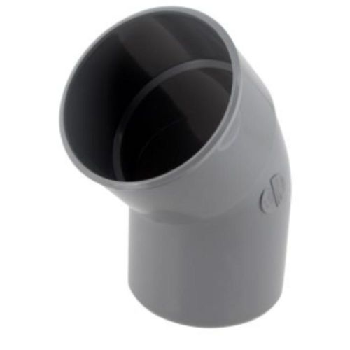 COUDE PVC EVAC 45° 40 MF