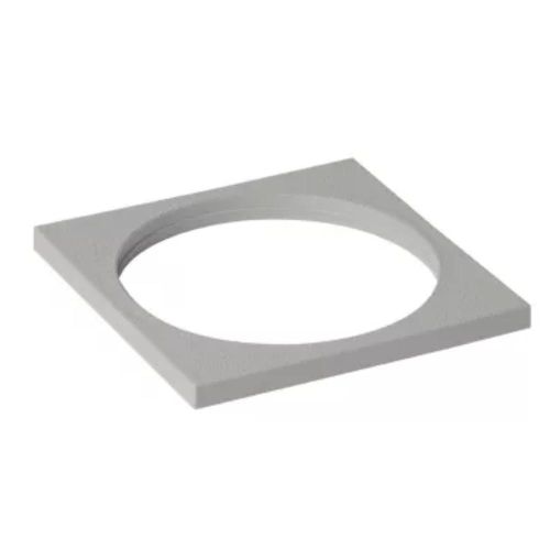 PLATINE 100/100 POUR SIPHONNETTE 32/40 COUDEE