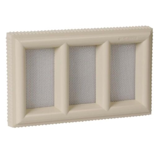 GRILLE PVC A SCELLER 220/180 SABLE